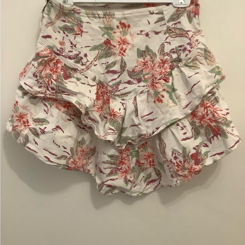 Mother the denim Hawaiian print mini skirt❤️❤️❤️❤️ - Picture 9 of 14